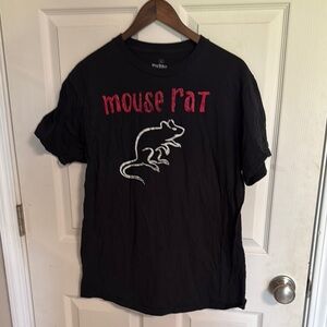 “Parks and Rec” Black Mouse Rat Graphic Tee